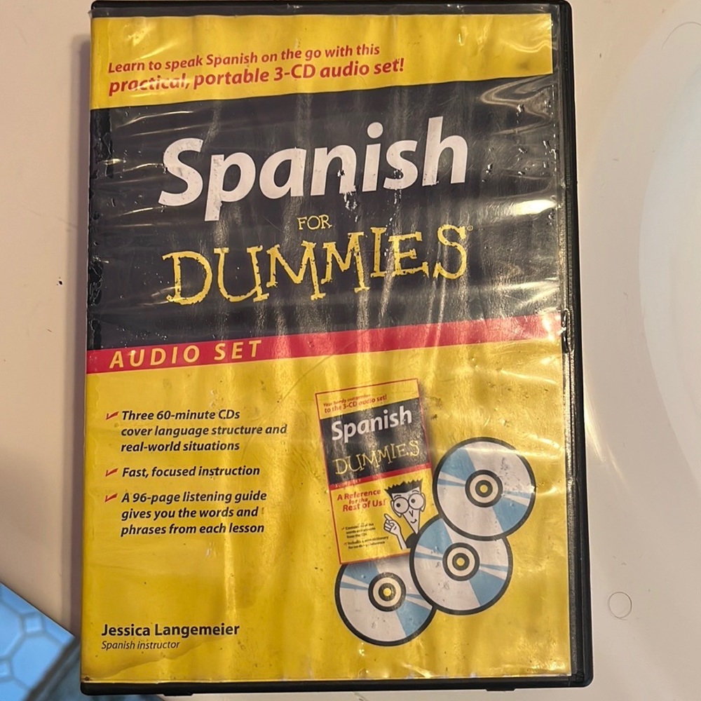 Spanish for dummies CDs